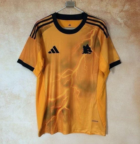 25-26 Roma Aaway Fans Soccer Jersey