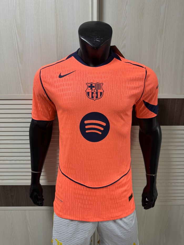 25-26 BAR Second Away Player Version Soccer Jersey