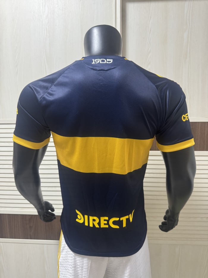 25-26 Boca Home Player Version Soccer Jersey