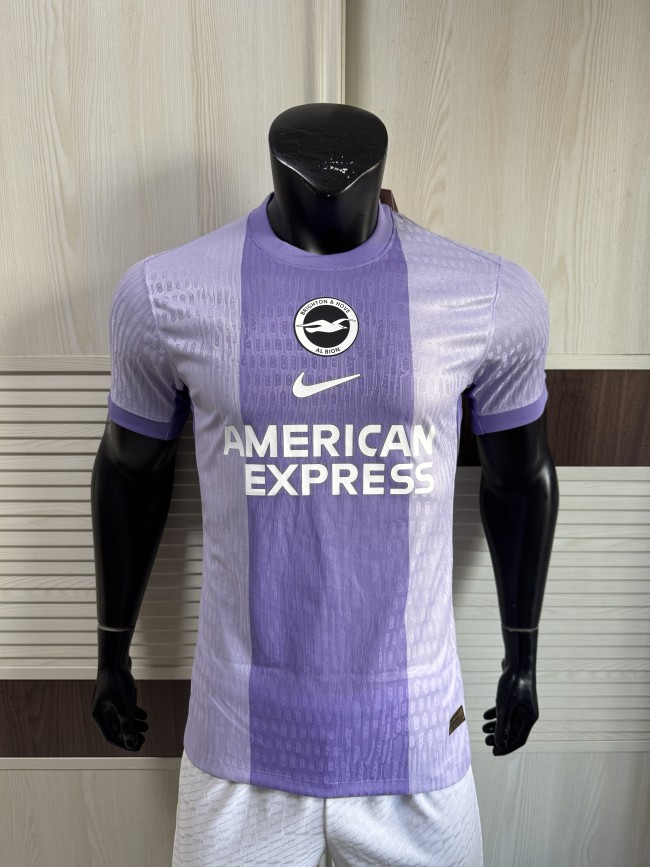 25-26 Brighton Away Player Version Soccer Jersey