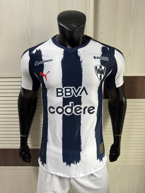 25-26 Monterrey Home Player Version Soccer Jersey