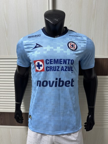 25-26 Cruz Azul sky blue Player Version Soccer Jersey