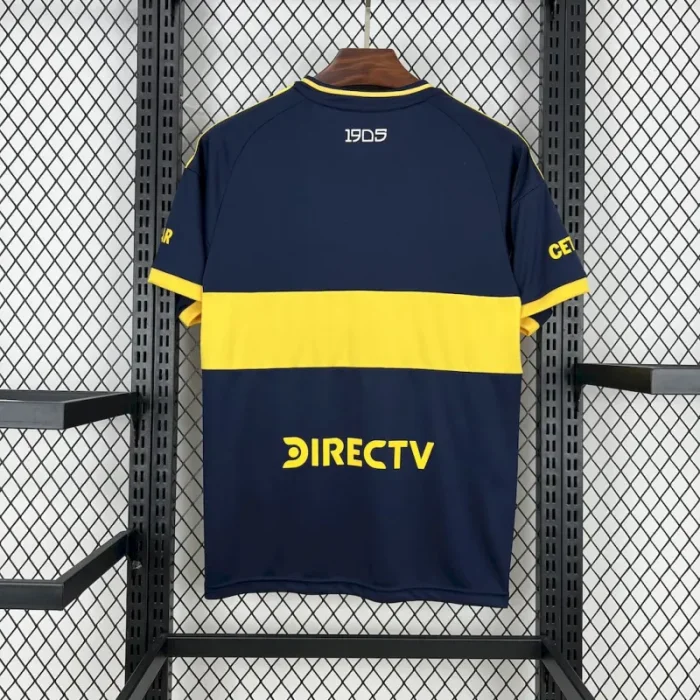 25-26 Boca Home Fans Soccer Jersey（正面带广告）