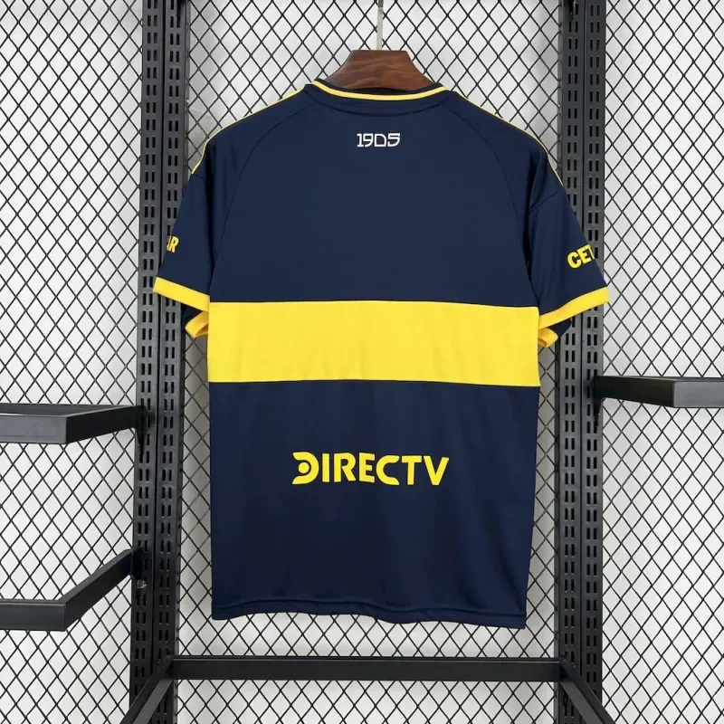 25-26 Boca Home Fans Soccer Jersey（正面带广告）