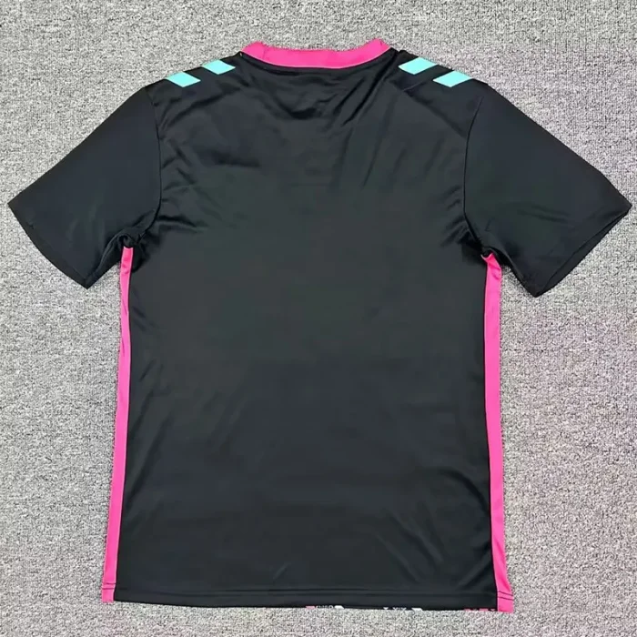 25-26 Sunderland Black GoalKeeper Fans Soccer Jersey