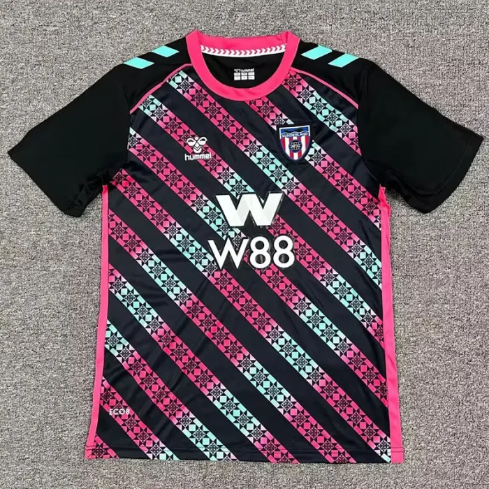 25-26 Sunderland Black GoalKeeper Fans Soccer Jersey