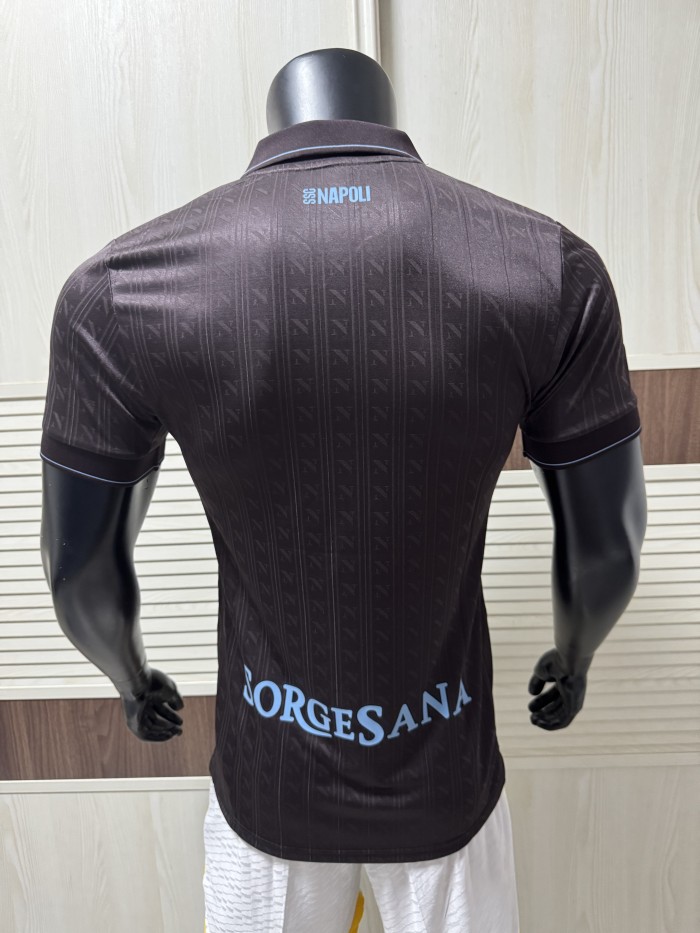 25-26 Napoli Second Away Player Version Soccer Jersey