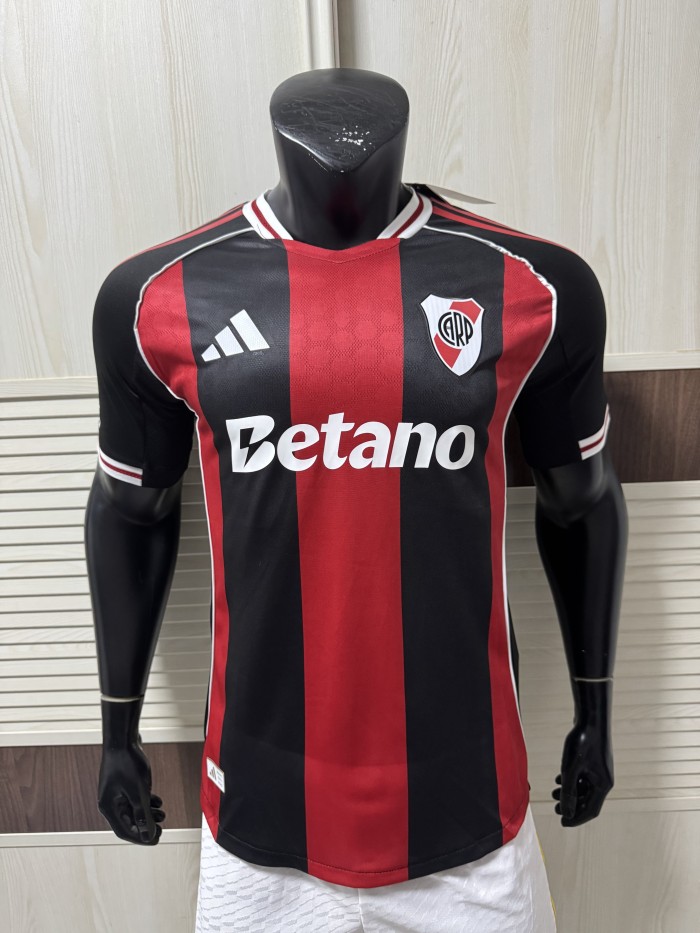 25-26 River Away Player Version Soccer Jersey