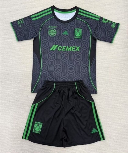 25-26 Tigres UANL Third Away Kids Soccer Jersey