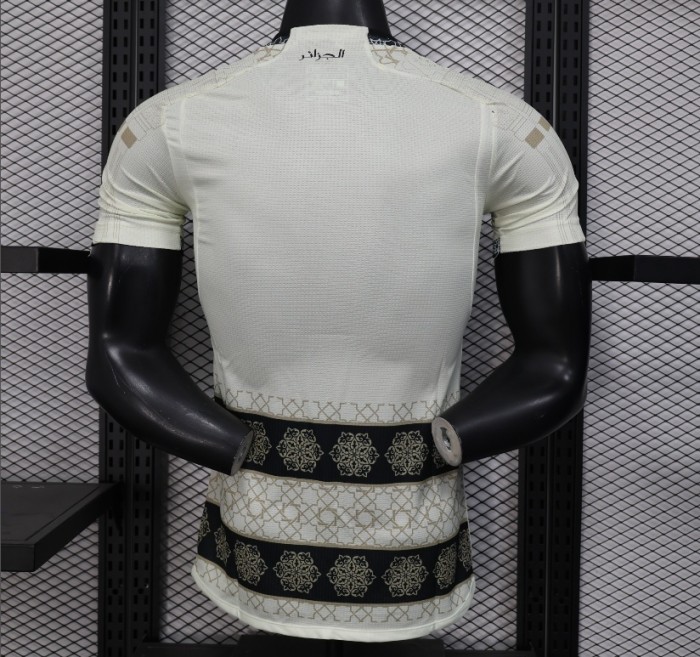 25-26 Algeria White Player Version Training shirts #A38