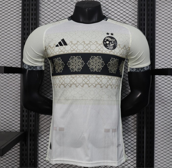 25-26 Algeria White Player Version Training shirts #A38