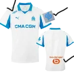 25-26 Marseille Home Fans Soccer Jersey