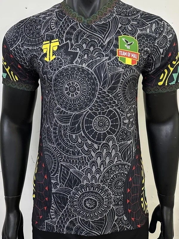 25-26 Mali Black Player Version Soccer Jersey