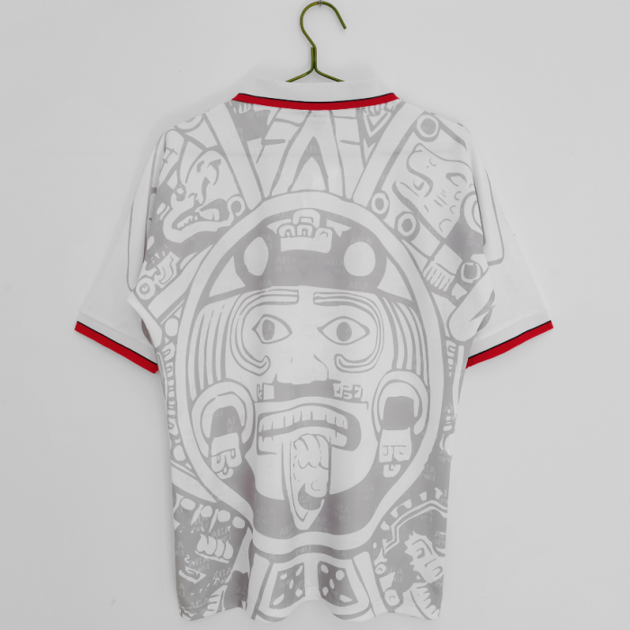 1998 Mexico Away Retro Soccer Jersey