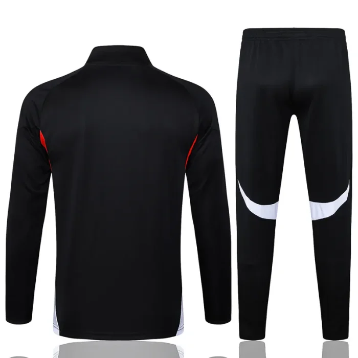 25-26 Bayern Black Jacket Tracksuit