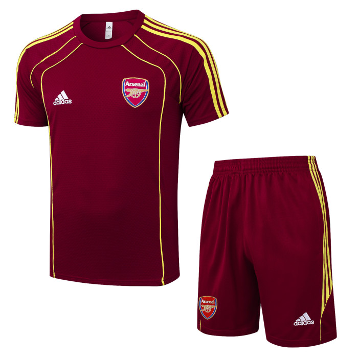 25-26 ARS Red Retro Training Short Suit