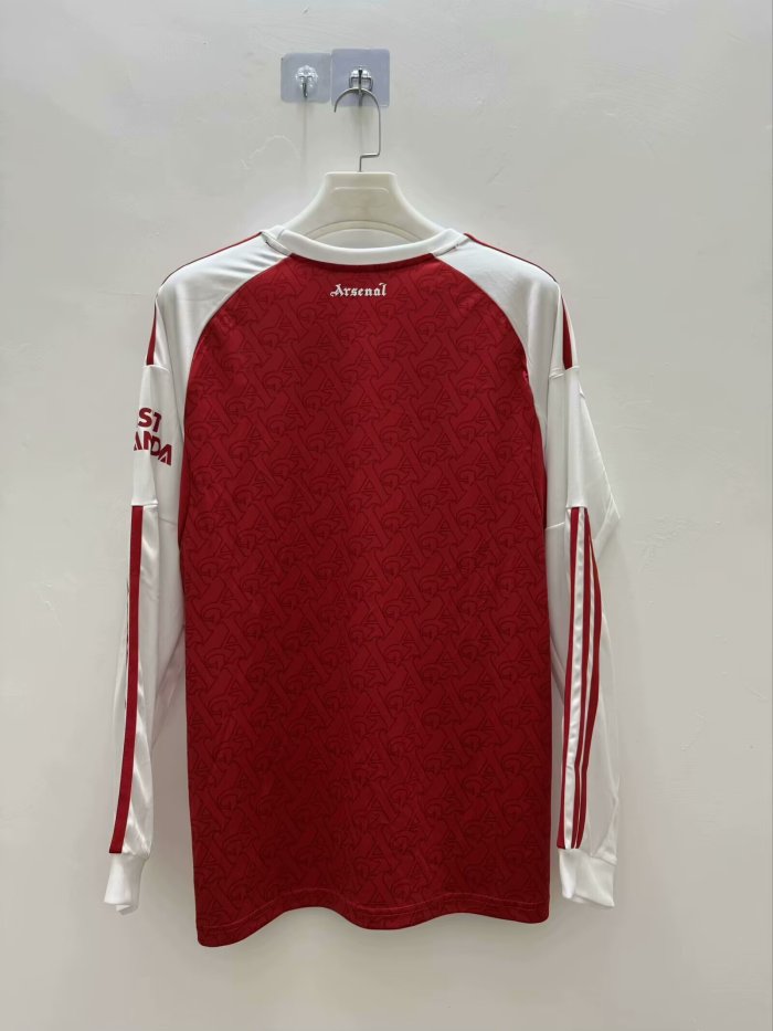 25-26 ARS Home Long Sleeve Fans Soccer Jersey