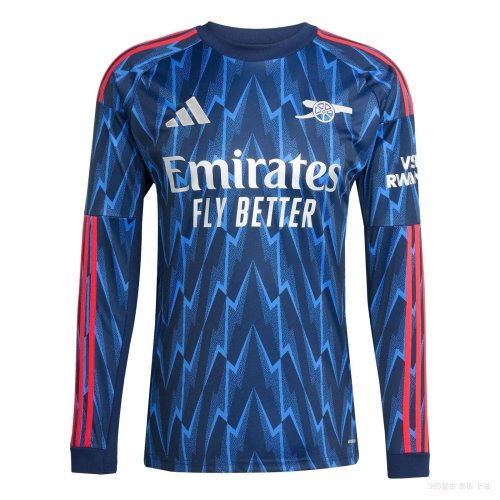 25-26 ARS Away Long Sleeve Fans Soccer Jersey