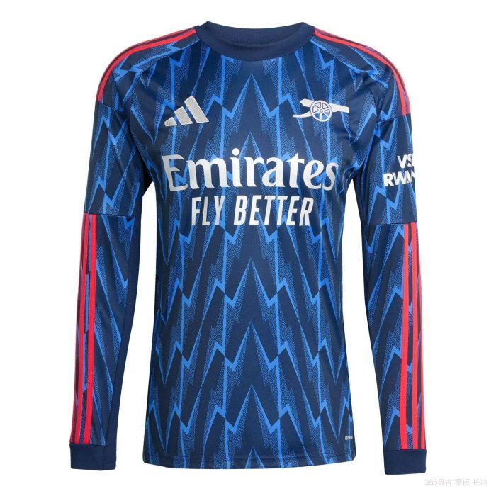 25-26 ARS Away Long Sleeve Fans Soccer Jersey