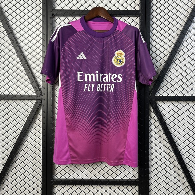 25-26 RMA Purple GoalKeeper Soccer Jersey