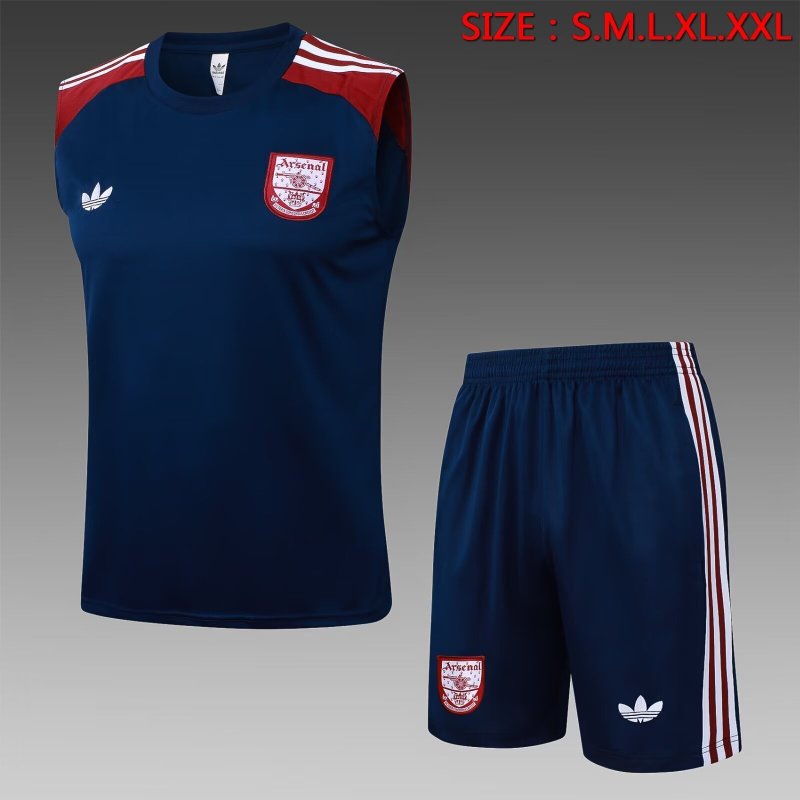 25-26 ARS royal blue Tank top and shorts suit