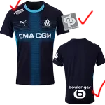 25-26 Marseille Second Away Fans Soccer Jersey
