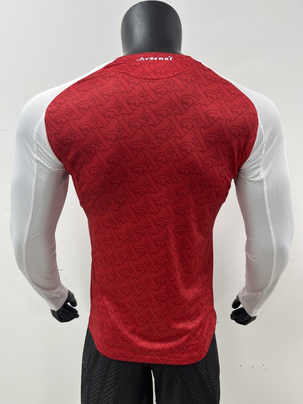 25-26 ARS Home Long Sleeve Player Version Soccer Jersey