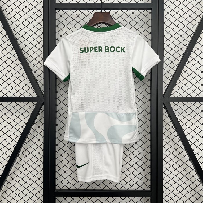 25-26 Lisbon Away Kids Soccer Jersey