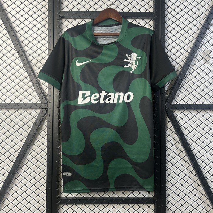 25-26 Sporting Lisbon Third away Fans Soccer Jersey
