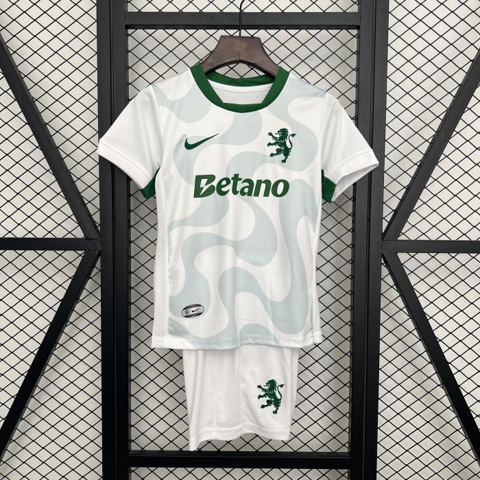 25-26 Lisbon Away Kids Soccer Jersey