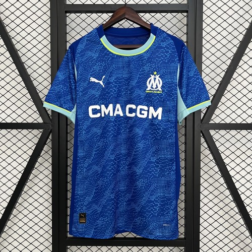25-26 Marseille Second Away Fans Soccer Jersey