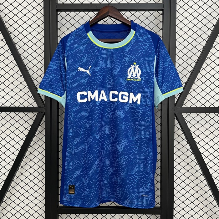 25-26 Marseille Second Away Fans Soccer Jersey