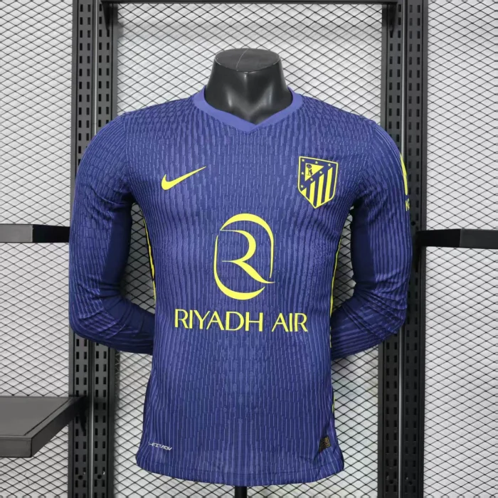 25-26 ATM Away Long Sleeve Player Version Soccer Jersey (长袖球员)