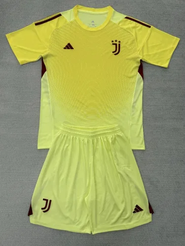 25-26 JUV Yellow GoalKeeper Kids Soccer Jersey