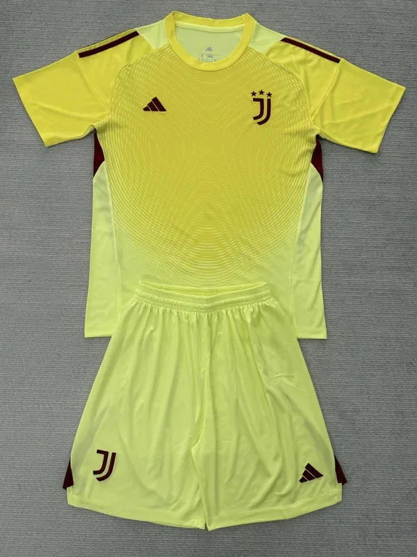25-26 JUV Yellow GoalKeeper Kids Soccer Jersey
