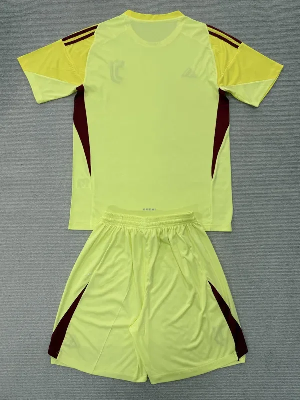 25-26 JUV Yellow GoalKeeper Kids Soccer Jersey