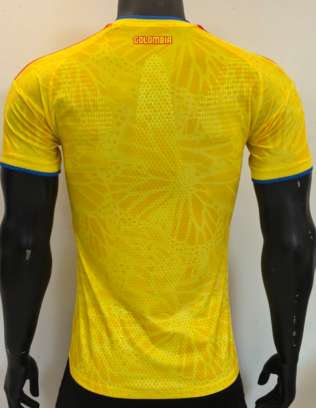 26-27 Colombia Home Player Version Soccer Jersey