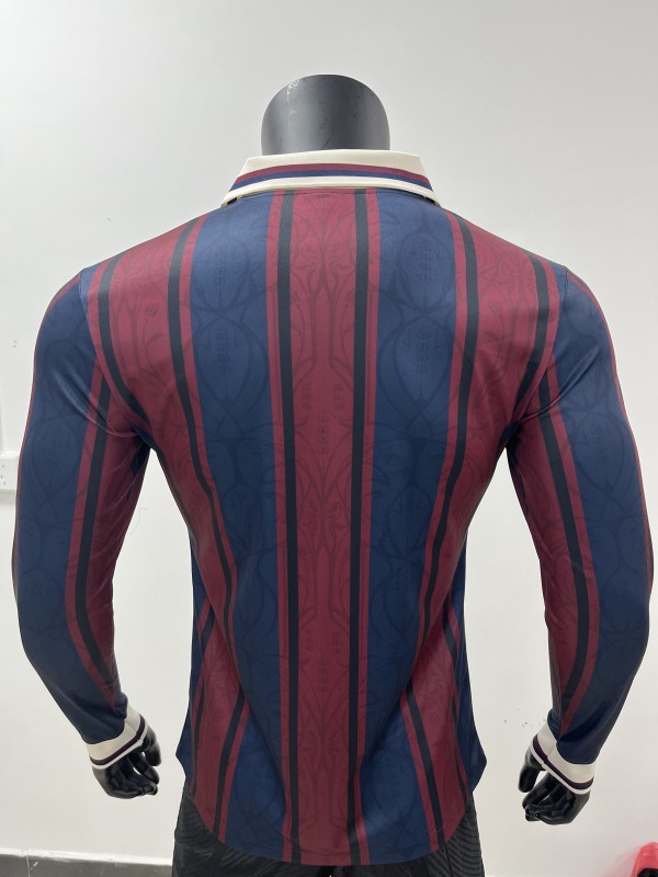 25-26 BAR 125 Anniversary Edition Long Sleeves Player Version Soccer Jersey