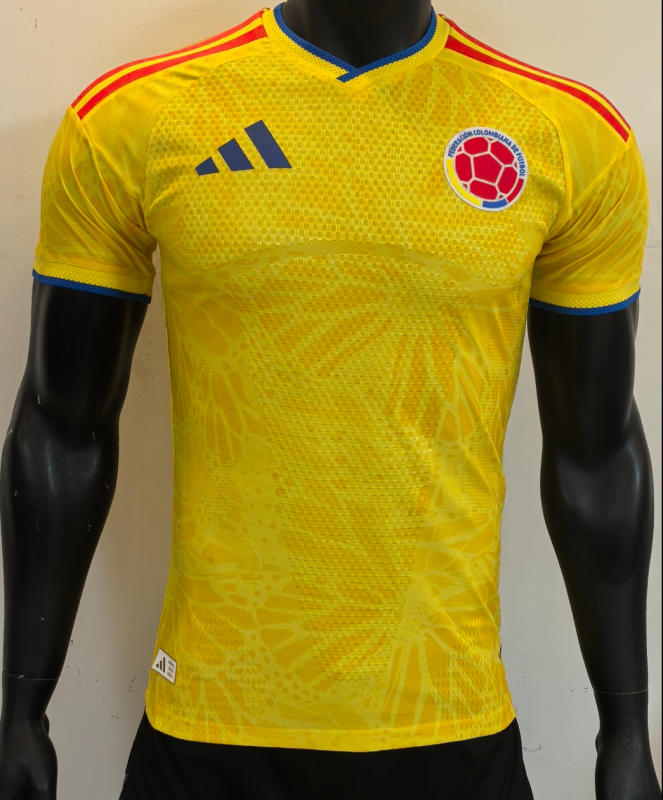 26-27 Colombia Home Player Version Soccer Jersey