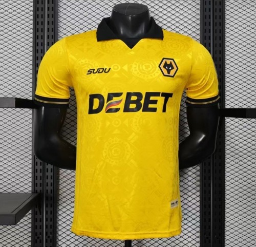 25-26 Wolves Home Player Version Soccer Jersey