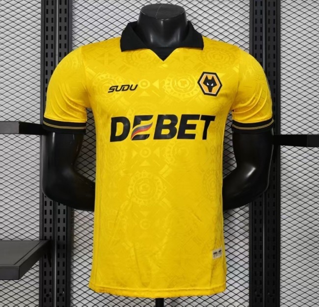 25-26 Wolves Home Player Version Soccer Jersey
