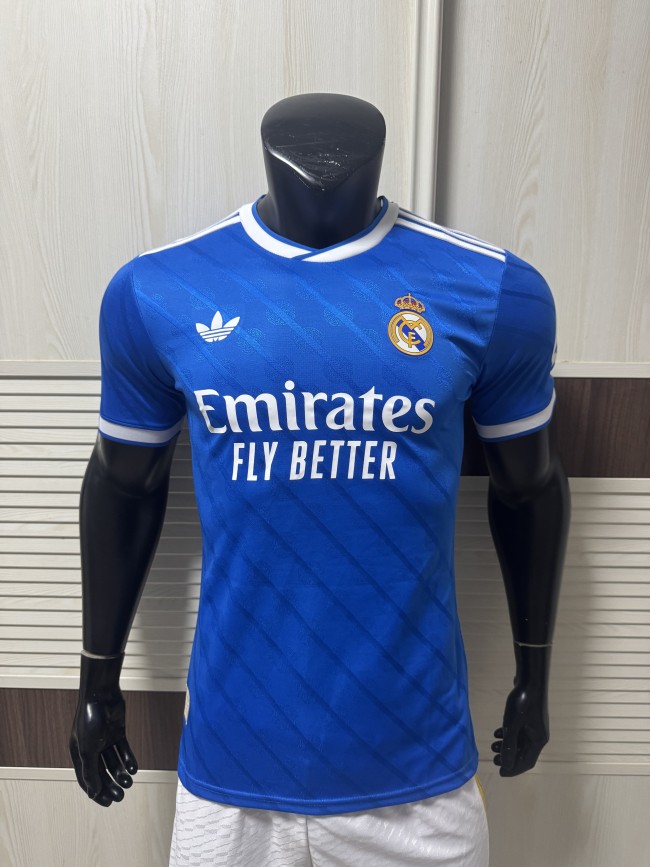 25-26 RMA Second Away Player Version Soccer Jersey *三叶草