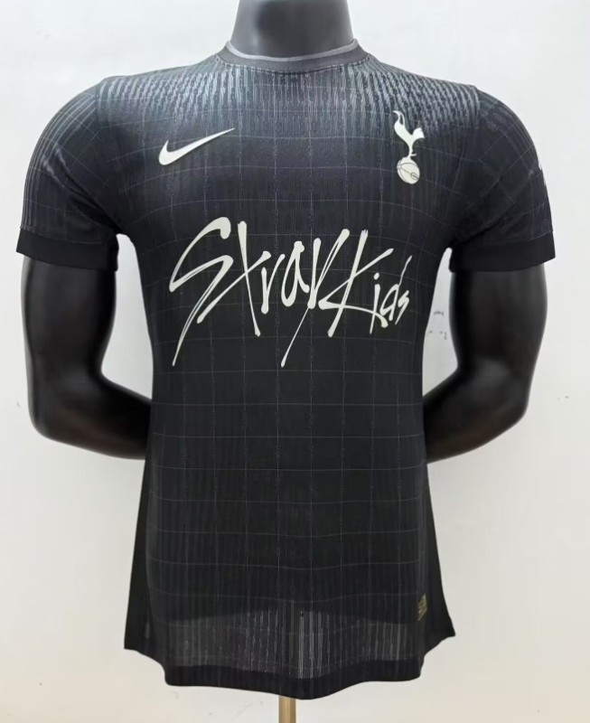 25-26 TOT Black Special Edition Player Version Soccer Jersey