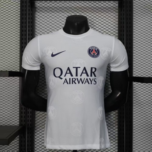 25-26 PSG White Special Edition Player Version Soccer Jersey