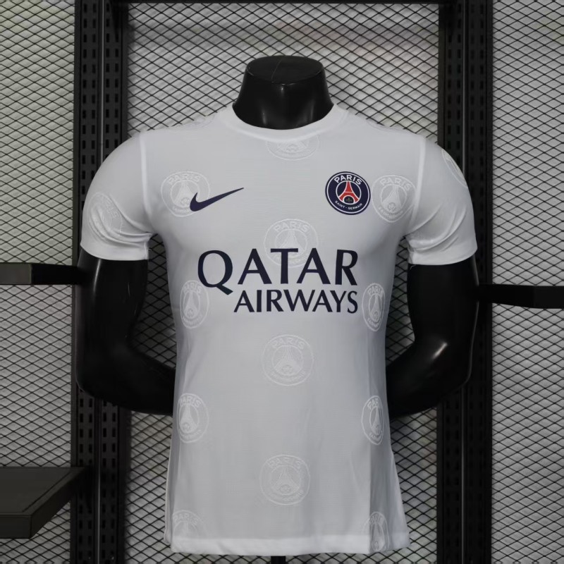 25-26 PSG White Special Edition Player Version Soccer Jersey