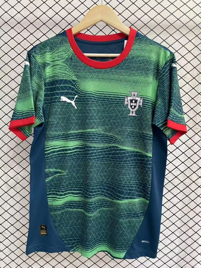 25-26 Portugal Green Training Shirts *PM