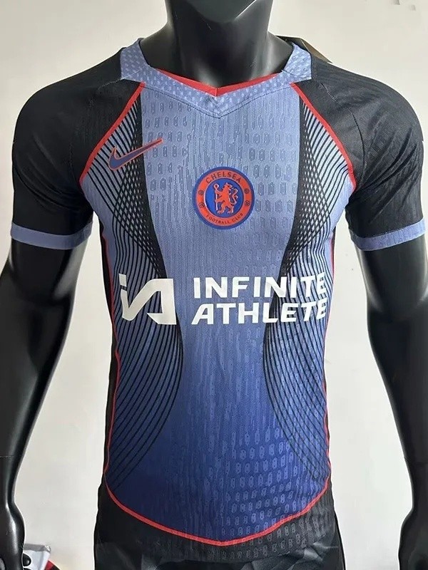 25-26 CHE Bule Black Special Edition Player Version Training shirts