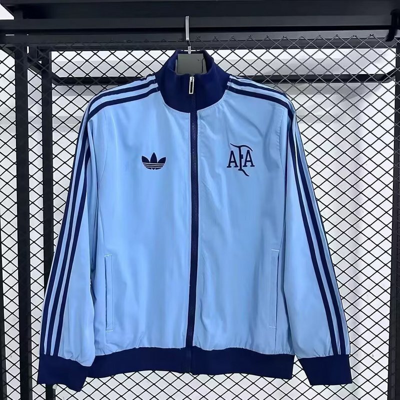 25-26 Argentina Blue Windbreaker