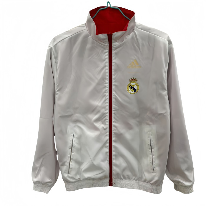 25-26 RMA Red & White Double Sided Windbreaker (双面风衣)