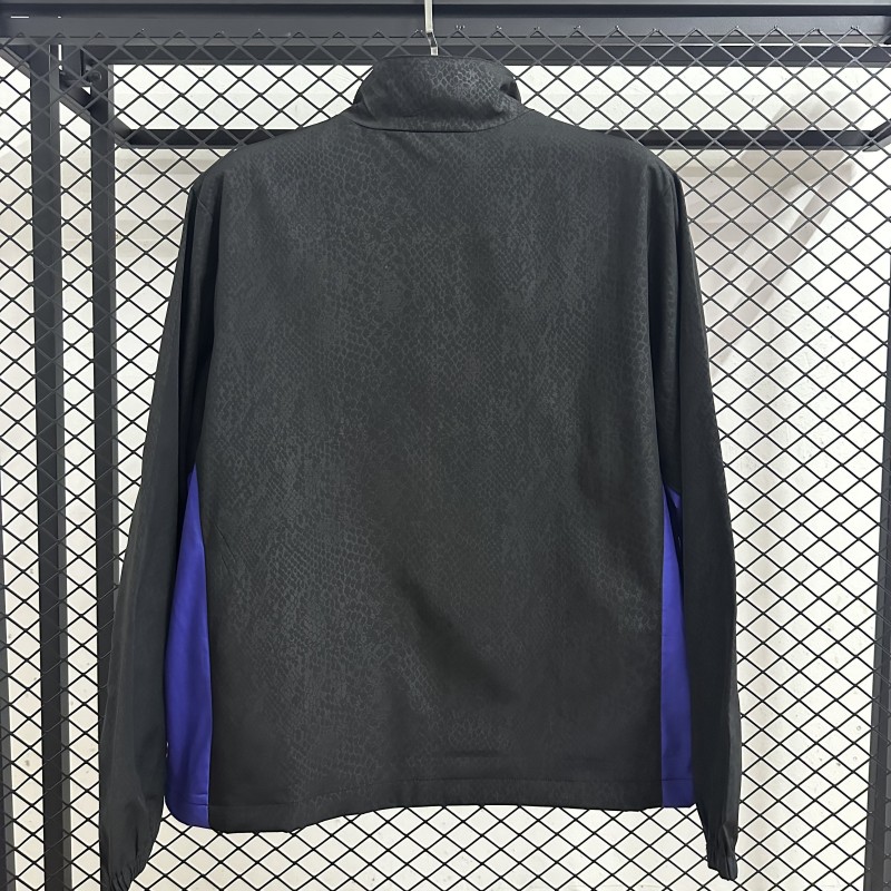 25-26 BAR Black Windbreaker